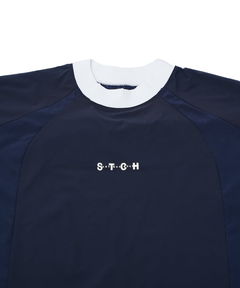 ANTIQUAGOLF×STCH】UNISEX（ユニセックス）ribbed coler to