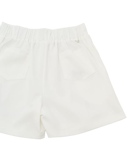 【 ANTIQUAGOLF×STCH 】Pleated Skirt-white