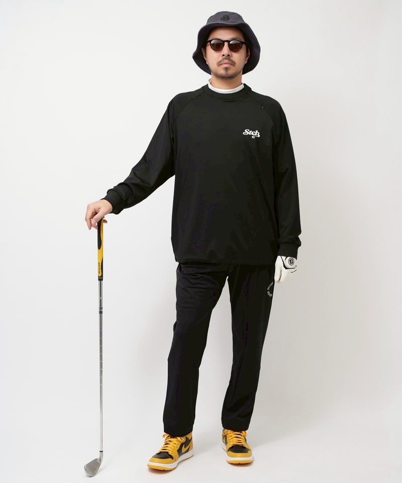 STCH ORIGINAL【super stretch pullover-black】 | 【