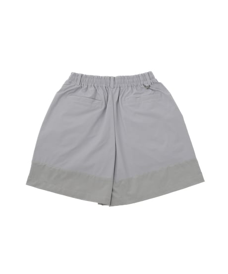 【ANTIQUAGOLF×STCH】UNISEX（ユニセックス）logo half pants-gray