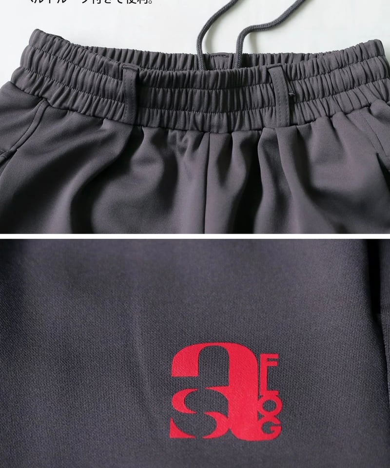 ANTIQUAGOLF×STCH】zip pocket pants-black | 【公式】