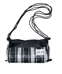 【ANTIQUA GOLF×STCH】Packable Shoulder bag-black