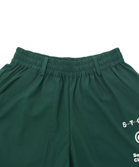 【ANTIQUAGOLF×STCH】UNISEX(ユニセックス)logo halfpants-green