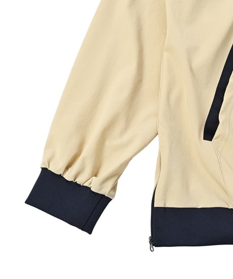 【ANTIQUA GOLF × STCH】Logo Half-Zip-beige
