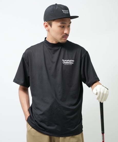 STCH ORIGINAL【OLD GOLF CLUB MOCK NECK-Black】