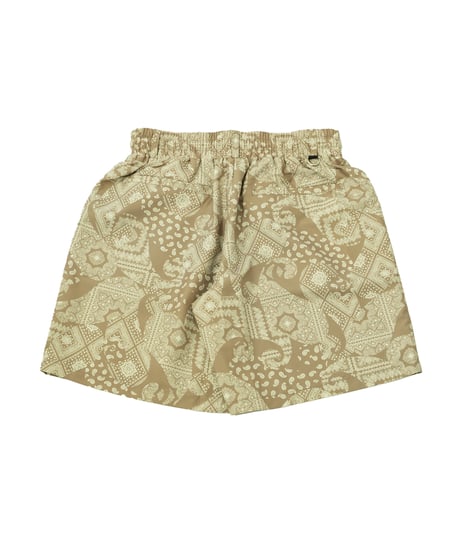【 ANTIQUAGOLF×STCH 】paisley half pants-beige