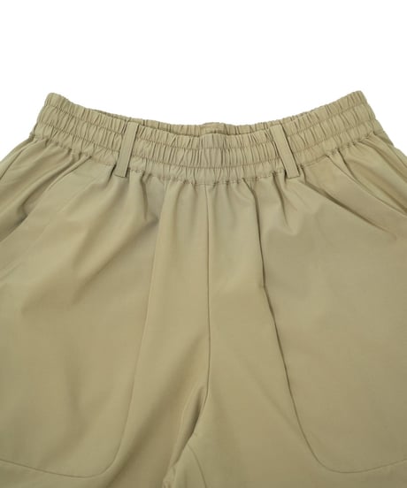 【ANTIQUAGOLF×STCH】UNISEX(ユニセックス)paisley switching halfpants-baige