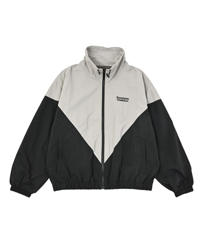 STCH ORIGINAL 【Swing Windbreaker black×gray】 |