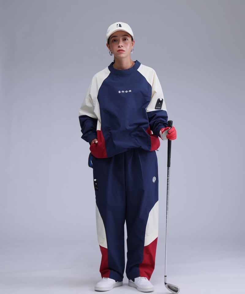 【ANTIQUAGOLF×STCH】UNISEXcheck logo pants ANTIQUAGOLF×STCH】check logo pants ANTIQUAGOLF×STCH】UNISEX