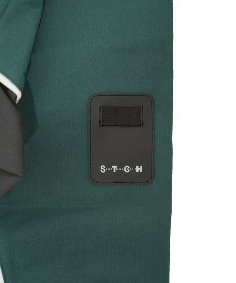 【ANTIQUAGOLF×STCH】 Half Zip LOGO Tops-green