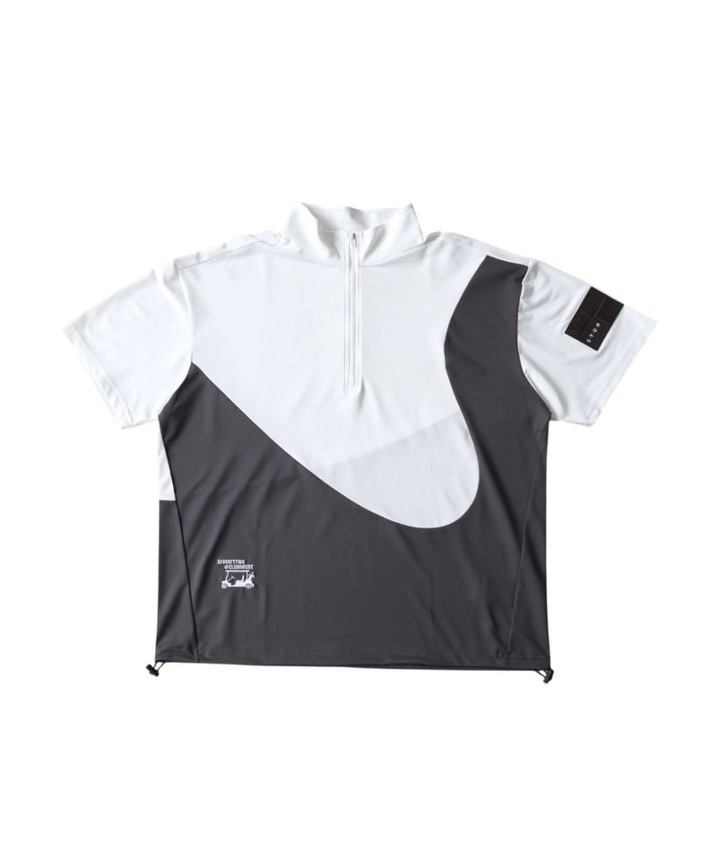 ANTIQUA GOLF×STCH】Color block Tops-graymix | 【