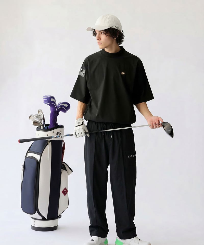 【STCH】SeventytwoCLUBHOUSE パンツ STCH ORIGINAL 【Nylon Track Pants green】 | 【公式】S