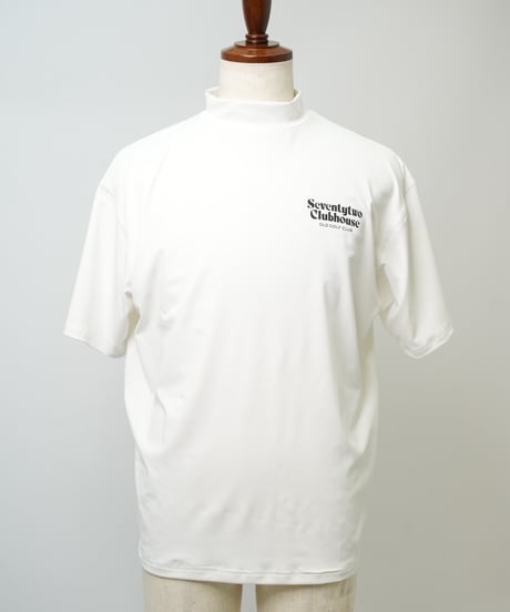 STCH ORIGINAL【OLD GOLF CLUB MOCK NECK-White】