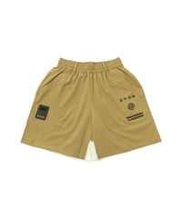 【ANTIQUAGOLF×STCH】UNISEX(ユニセックス)logo halfpants-beige