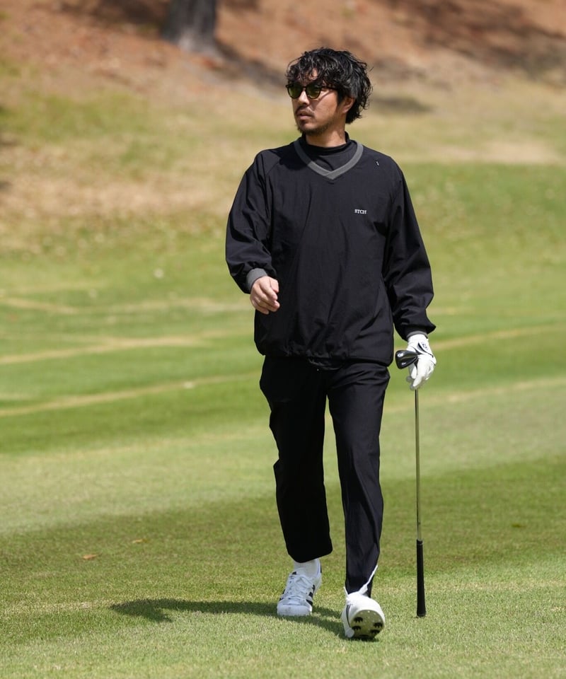 3点セット　STCH トムキャット セットアップ　ジップスウェットLサイズ melple×STCH 【Tomcat pants black（トムキャットパンツ）】 | 【