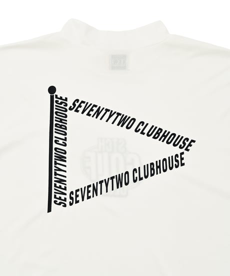 STCH ORIGINAL 【mock neck STCH GOLF CLUB-white】