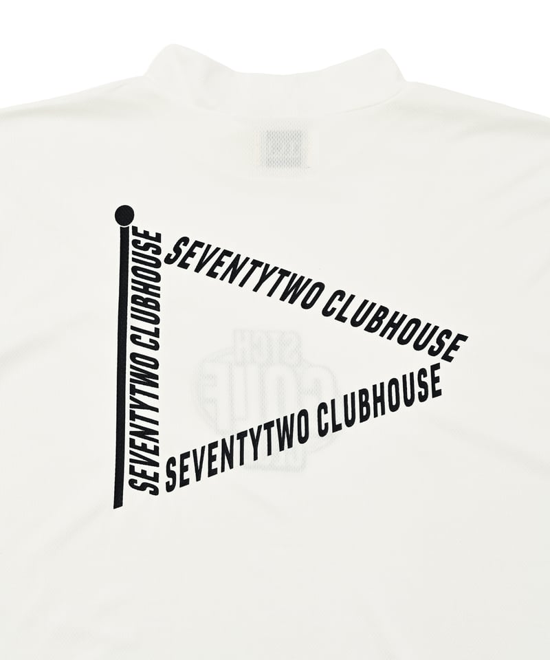 STCH ORIGINAL 【mock neck STCH GOLF CLUB-white】
