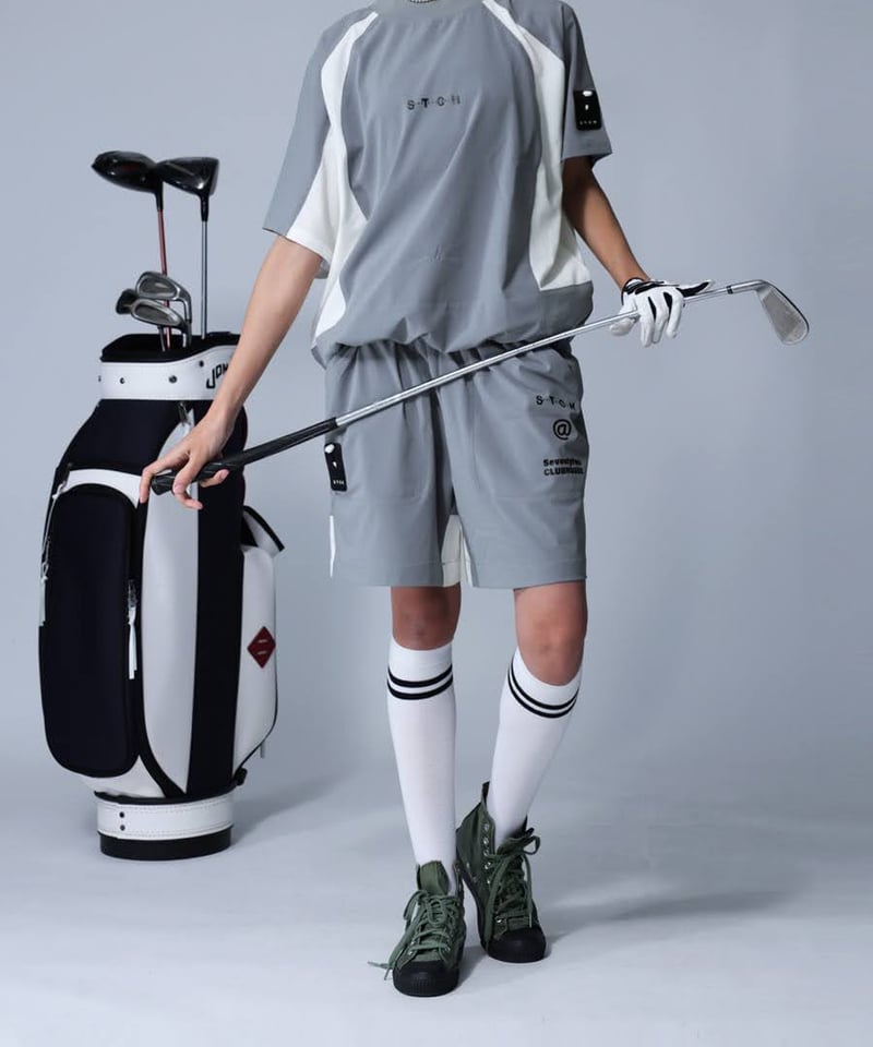 ANTIQUAGOLF×STCH】UNISEX（ユニセックス）ゴルフウェア ANTIQUA GOLF×STCH トップス メンズ 送料無料・再販。(500