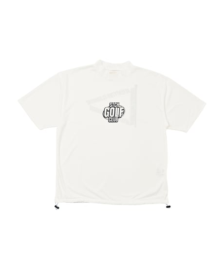STCH ORIGINAL 【mock neck STCH GOLF CLUB-white】