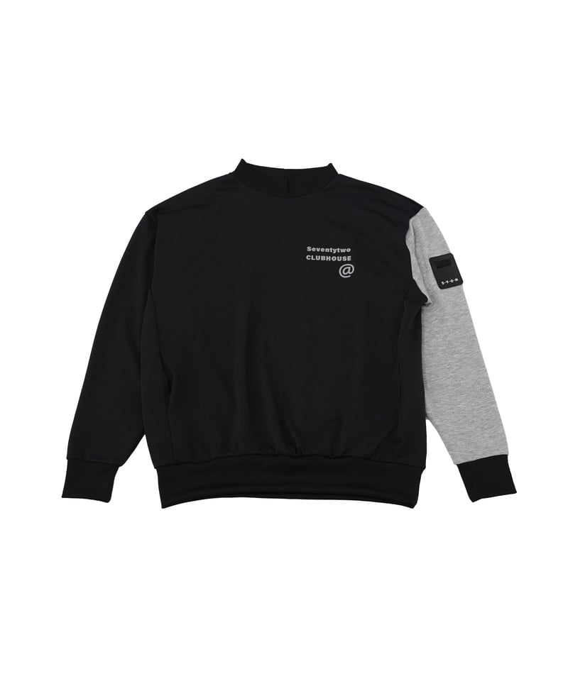 【ANTIQUAGOLF×STCH】UNISEX ゲームシャツ ANTIQUAGOLF×STCH】UNISEX（ユニセックス）check logo pull