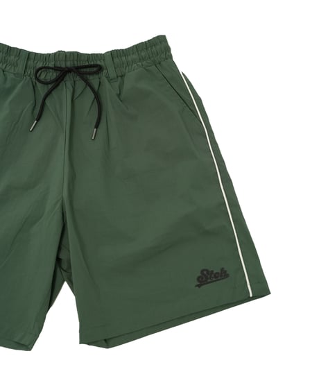 STCH ORIGINAL【piping baseball shorts-green】