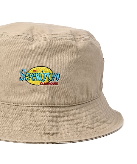 STCH ORIGINAL【Old circle logo hat -beige】