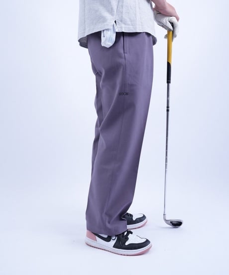 STCH【Twotuck wide pants-charcoal】