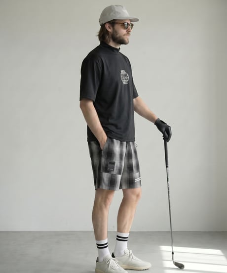 STCH ORIGINAL 【mock neck STCH GOLF CLUB-black】