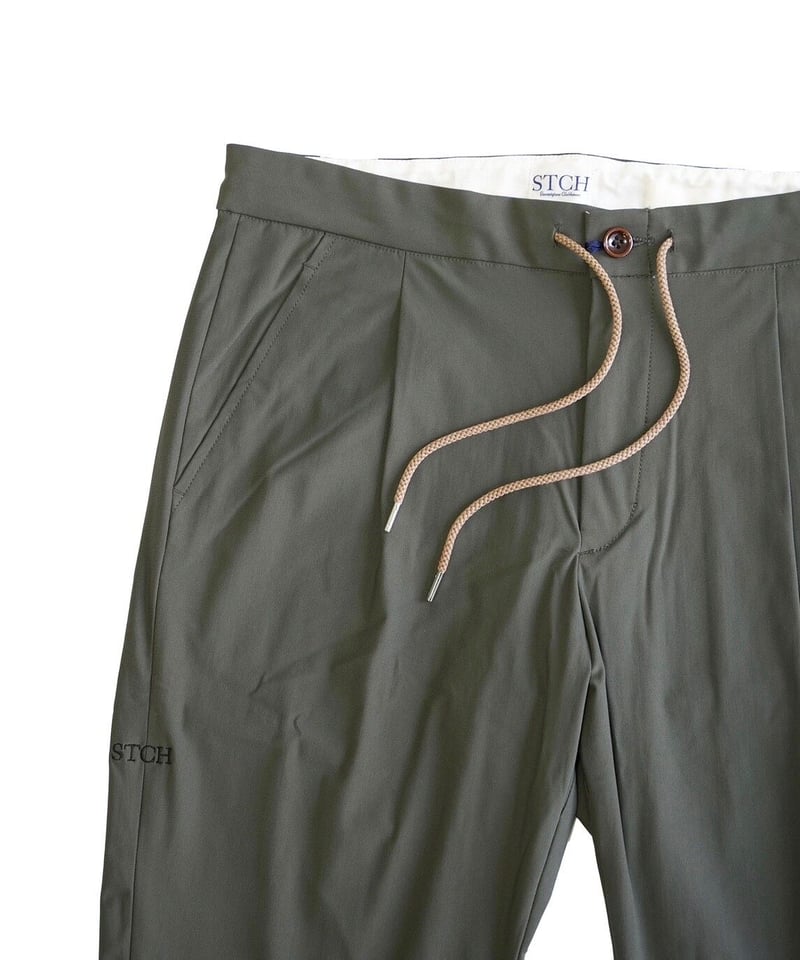 melple×STCH 【Tomcat pants olive(トムキャットパンツ)】 | 【 melple×STCH 【Tomcat pants olive(トムキャットパンツ)】 | 【