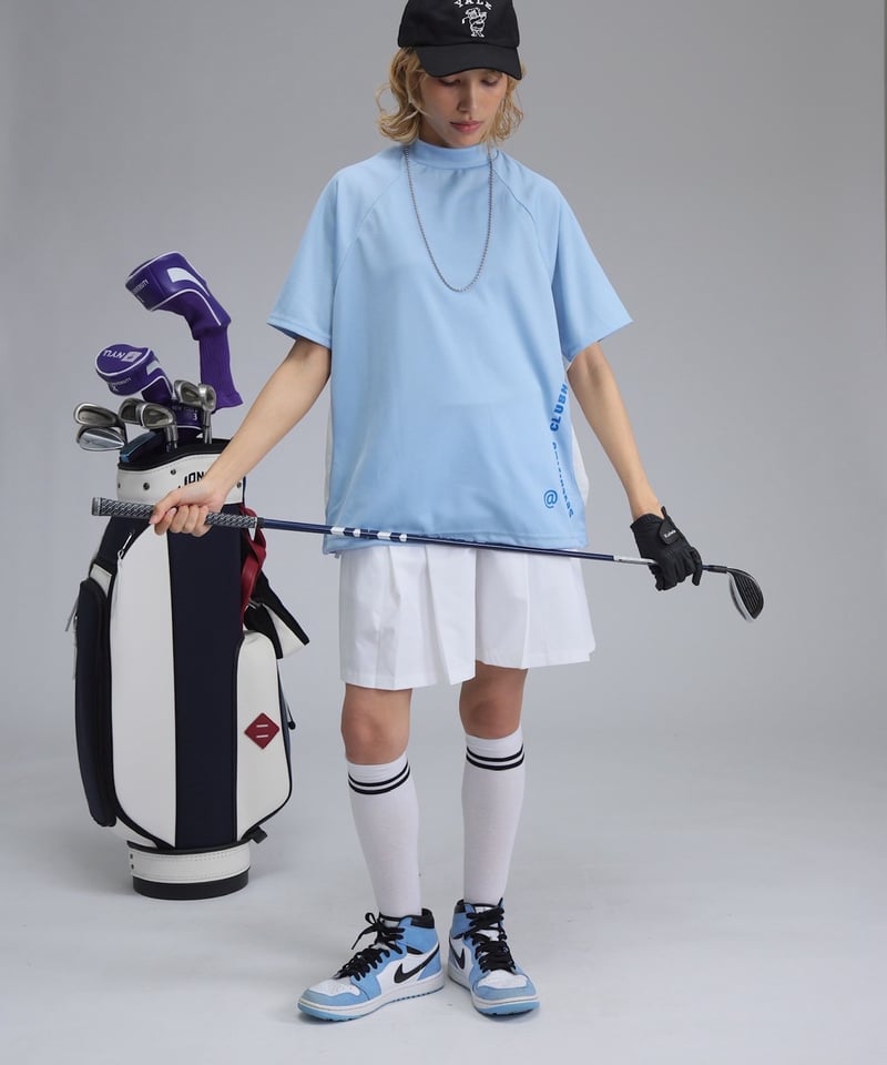 ANTIQUAGOLF×STCH】UNISEX(ユニセックス)mesh switching