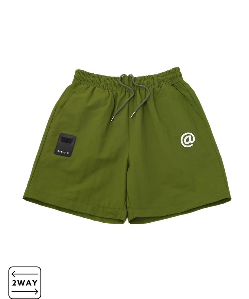 ANTIQUAGOLF×STCH 】regen switch 2waypants-khak