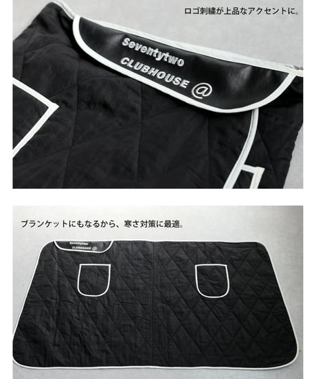 【ANTIQUAGOLF×STCH】UNISEX（ユニセックス） QUILTED LAP BLANKET