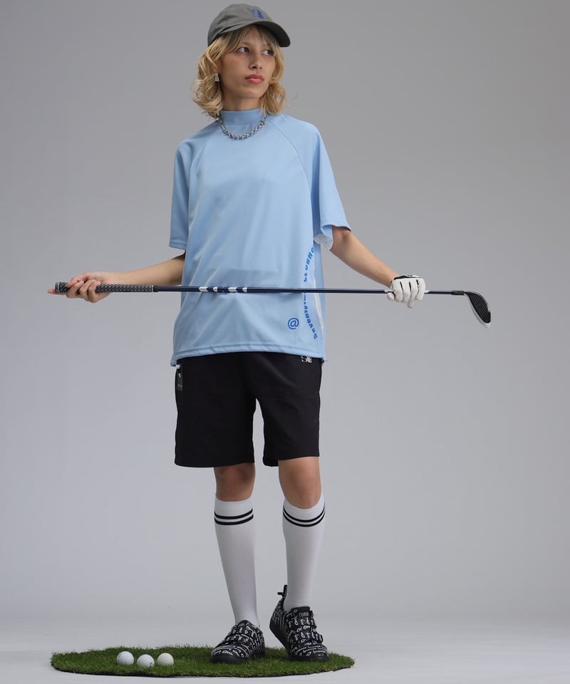 ANTIQUAGOLF×STCH】UNISEX(ユニセックス)mesh switching