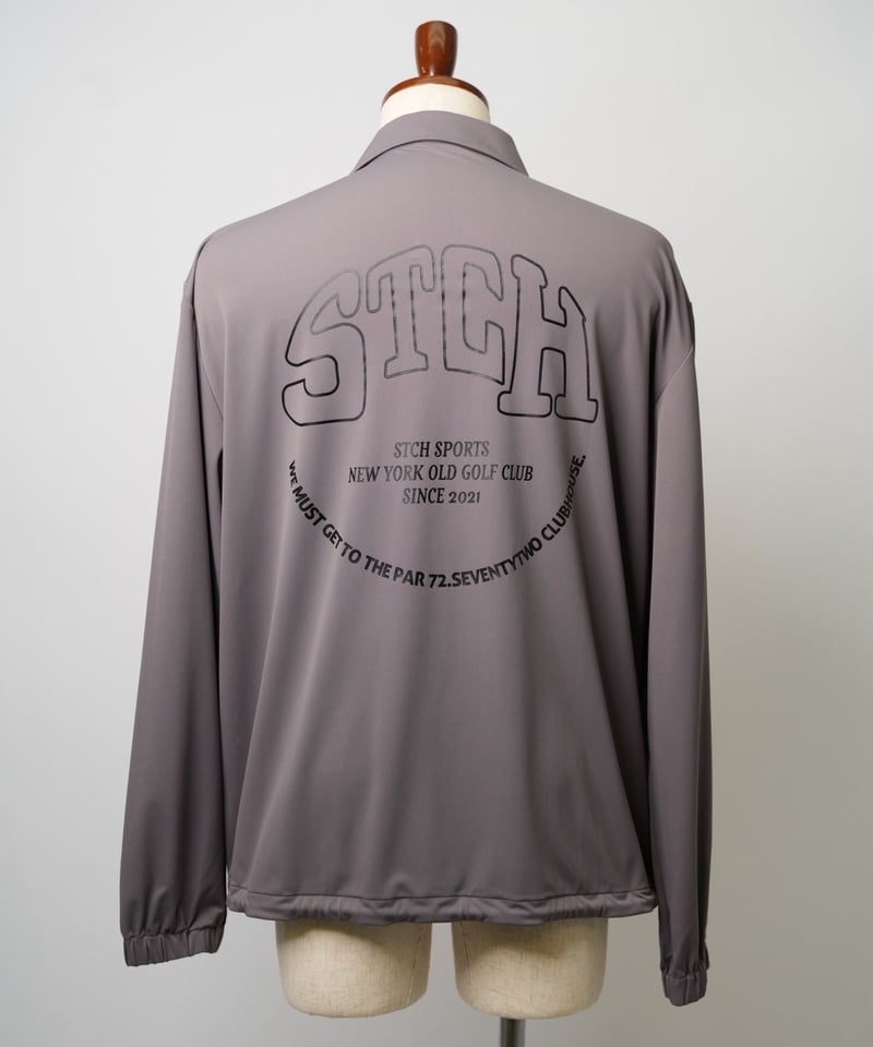 STCH オリジナル　コーチジャケット　パンツ　セットアップ　グレー　サイズL STCH ORIGINAL【Coach jacket-gray】 | 【公式】STCH ゴルフ