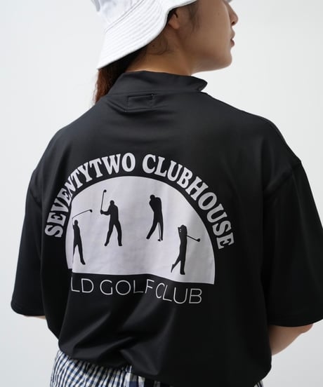 STCH ORIGINAL【OLD GOLF CLUB MOCK NECK-Black】
