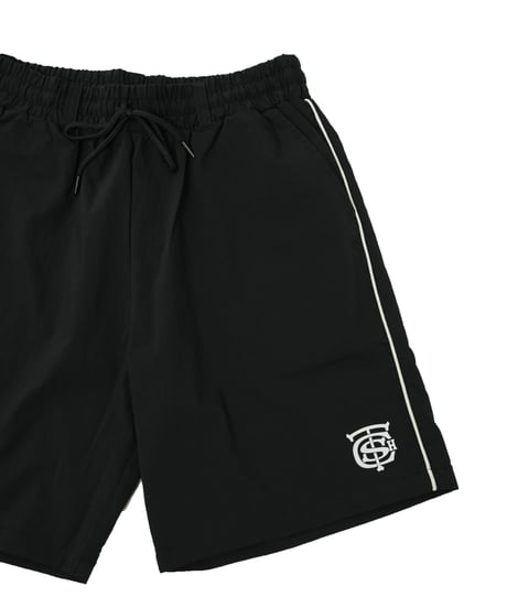 STCH ORIGINAL【piping baseball shorts-black】