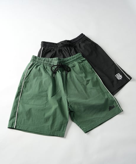 STCH ORIGINAL【piping baseball shorts-black】