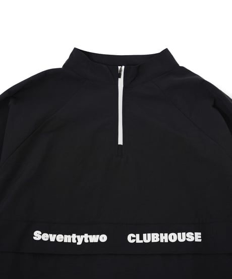 【 ANTIQUAGOLF×STCH 】regen 2waypullover-black