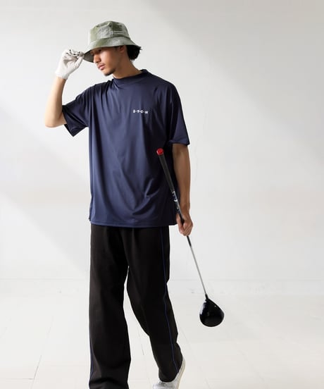 【ANTIQUAGOLF×STCH】UNISEX(ユニセックス) check bucket hat-khaki