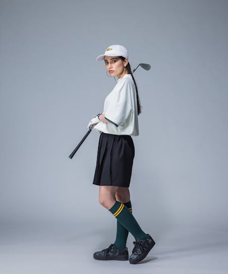 【ANTIQUAGOLF×STCH】LADIES（レディース）pleated skirt