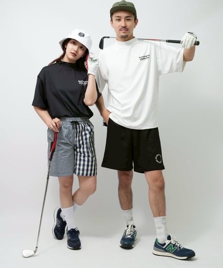 STCH ORIGINAL【OLD GOLF CLUB MOCK NECK-Black】