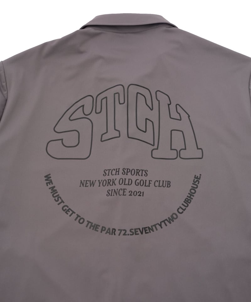 STCH オリジナル　コーチジャケット　パンツ　セットアップ　グレー　サイズL STCH ORIGINAL【Coach jacket-gray】 | 【公式】STCH ゴルフ