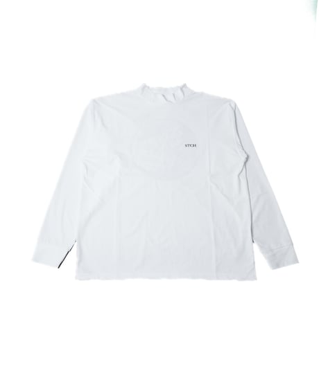 STCH ORIGINAL 【mockneck long sleeve golkees L/S-white】