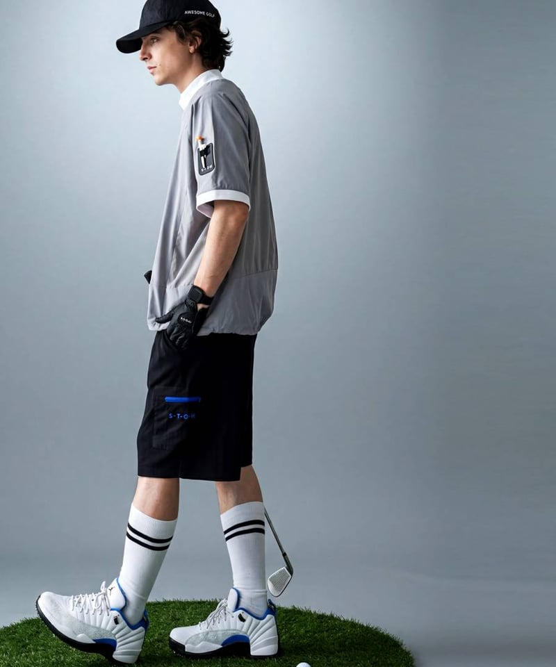 ANTIQUA GOLF×STCH】Golf Short Pants-black | 【公式