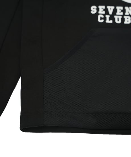 STCH  UNISEX（ユニセックス）【Clover logo hoodie-Black】