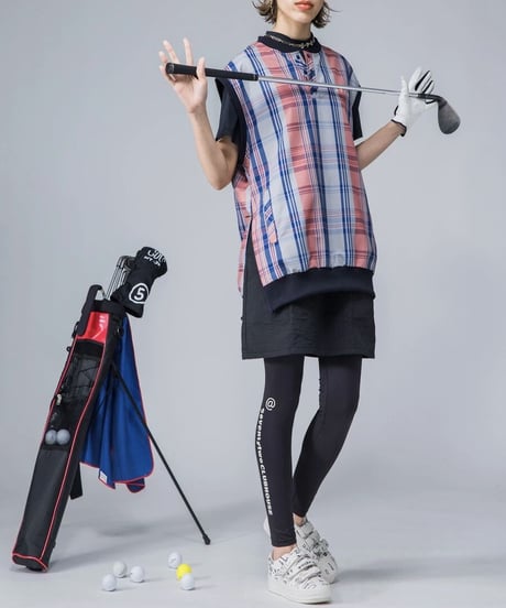 【ANTIQUAGOLF×STCH】UNISEX（ユニセックス）logo leggings