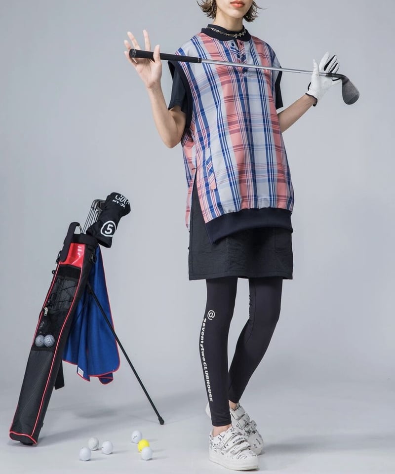 ANTIQUAGOLF×STCH】UNISEX（ユニセックス）logo leggings |
