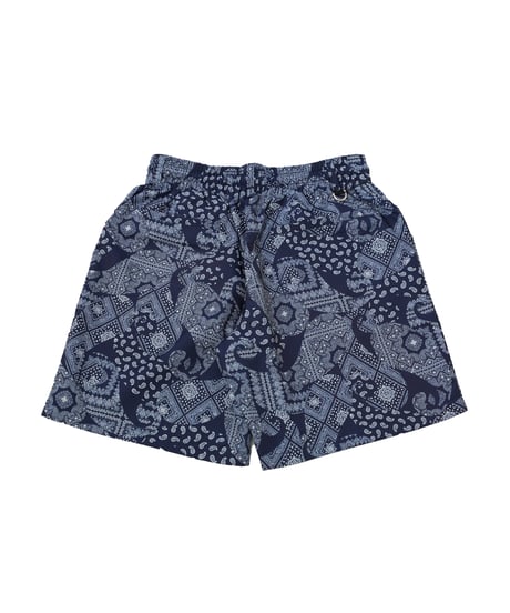 【 ANTIQUAGOLF×STCH 】paisley half pants-navy