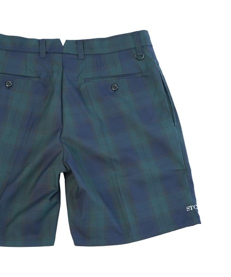 STCH ORIGINAL 【Twotuck shorts-black watch 】