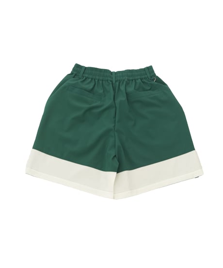 【ANTIQUAGOLF×STCH】UNISEX(ユニセックス)logo halfpants-green